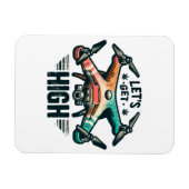 Magnet Flexible Pilote de drone (Horizontal)