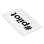 Magnet Flexible PILOTE Hashtag (Côté Droit)