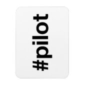 Magnet Flexible PILOTE Hashtag (Vertical)