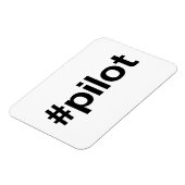 Magnet Flexible PILOTE Hashtag (Côté Gauche)