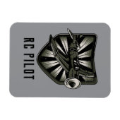 Magnet Flexible pilote RC (Horizontal)
