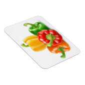 Magnet Flexible Piments multicolores (Côté Droit)