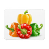 Magnet Flexible Piments multicolores (Horizontal)