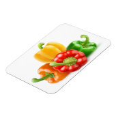 Magnet Flexible Piments multicolores (Côté Gauche)