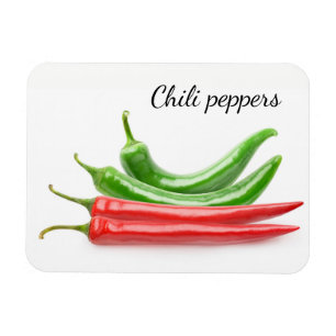 Magnet Flexible Piments rouges et verts