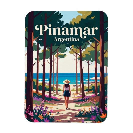 Magnet Flexible Pinamar Argentine (Vertical)
