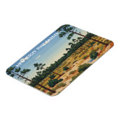 Magnet Flexible Pine Barrens New Jersey Travel (Côté Gauche)
