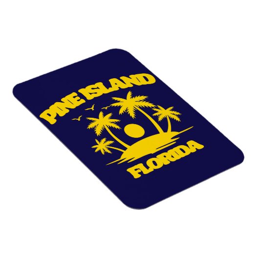 Magnet Flexible Pine Island Floride (Côté Droit)
