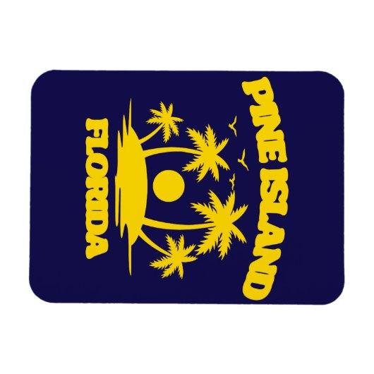 Magnet Flexible Pine Island Floride (Horizontal)