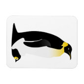 Magnet Flexible Pingouin avec son bébé (Horizontal)