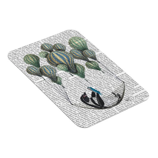 Magnet Flexible Pingouin dans le ballon Hammock (Côté Droit)