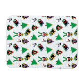 Magnet Flexible Pingouin de Noël (Horizontal)