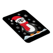 Magnet Flexible Pingouin mignon de Noël (Côté Droit)