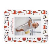 Magnet Flexible Pingouins de Noël Motif de Noël (Horizontal)