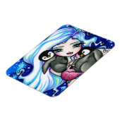 Magnet Flexible Pingouins pour bébés de sirène de l'Arctique par H (Côté Gauche)