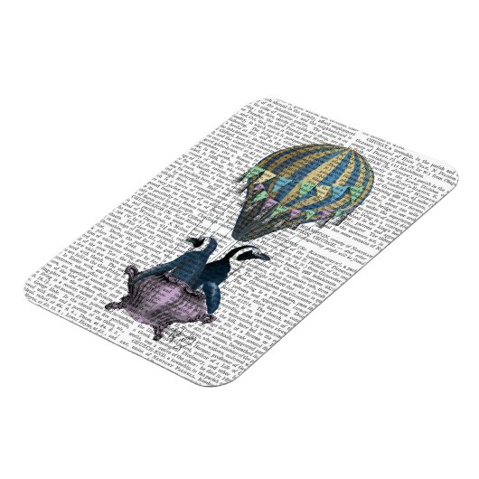 Magnet Flexible Pingouins volants (Côté Gauche)