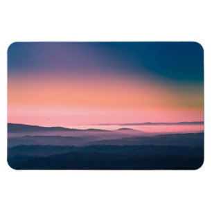 Magnet Flexible Pink Sunrise Hot Springs Parc national, Arkansas