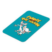 Magnet Flexible Pinky et le cerveau | Afficher le logo (Côté Gauche)