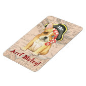 Magnet Flexible Pirate de Bulldog (Côté Gauche)