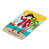 Magnet Flexible Pirate kid birthday (Côté Gauche)
