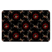 Magnet Flexible Pirate Skuls (Horizontal)