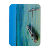 Magnet Flexible Pirogue à balancier dans un océan peu profond (Vertical)