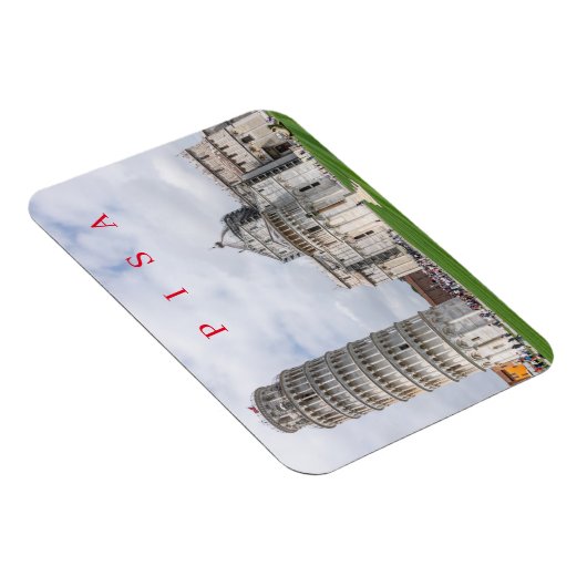 Magnet Flexible Pisa Piazza dei Miracoli vue aimant frigo (Côté Droit)