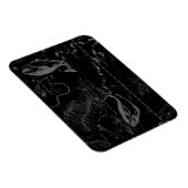 Magnet Flexible Pisces Constellation Map par Hevelius 1690 (Côté Droit)