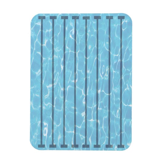 Magnet Flexible Piscine de l'équipe de natation (Vertical)