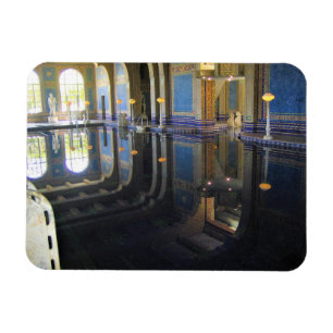 Magnet Flexible Piscine romaine du château Hearst, Californie