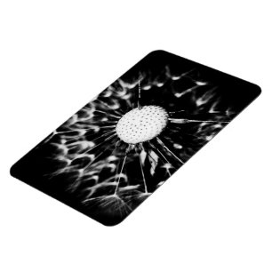 Magnet Flexible pissenlit noir