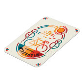 Magnet Flexible Piste cyclable Retro Wisconsin (Côté Gauche)