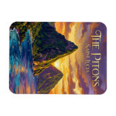 Magnet Flexible Pitons Sainte-Lucie (Horizontal)