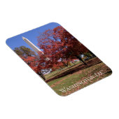 Magnet Flexible Pittoresque Automne Washington D.C. Souvenir (Côté Droit)