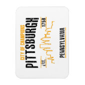 Magnet Flexible Pittsburgh (Vertical)
