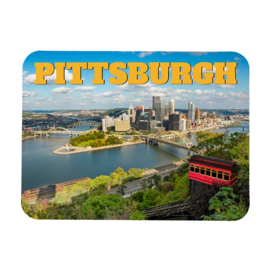 Magnet Flexible Pittsburgh Pennsylvanie (Horizontal)