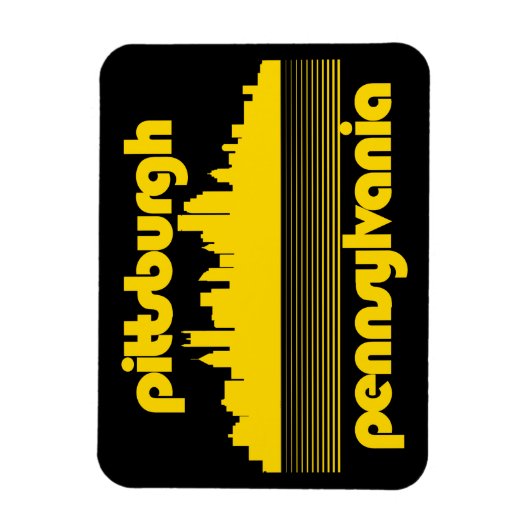Magnet Flexible Pittsburgh Pennsylvanie (Vertical)