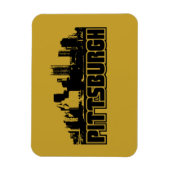 Magnet Flexible Pittsburgh Skyline (Vertical)