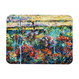 Magnet Flexible Pivoines, Claude Monet 1887 frais, vieilles,