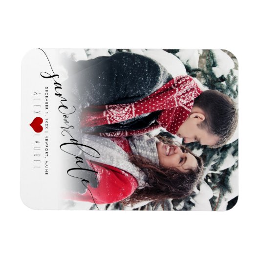 Magnet Flexible PixDezines Enregistrer le script de date/fantaisie (Horizontal)