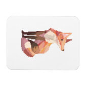 Magnet Flexible Pixelart, renard (Horizontal)