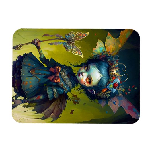 Magnet Flexible Pixie Imaginaire Grumpy Fairy (Horizontal)