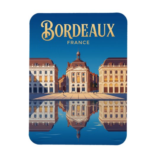 Magnet Flexible Place de la Bourse France (Vertical)