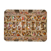 Magnet Flexible Plafond de la chapelle Sixtine, 1512 par Michel-An (Horizontal)