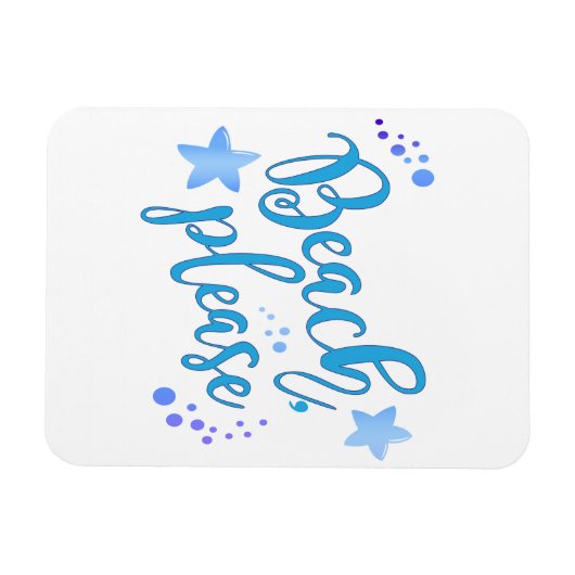 Magnet Flexible Plage (Horizontal)