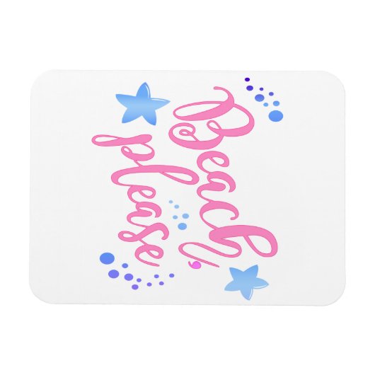 Magnet Flexible plage (Horizontal)