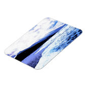 Magnet Flexible Plage au crépuscule dans les tons bleus (Côté Gauche)