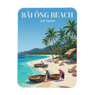 Magnet Flexible Plage de Bãi Ông au Vietnam