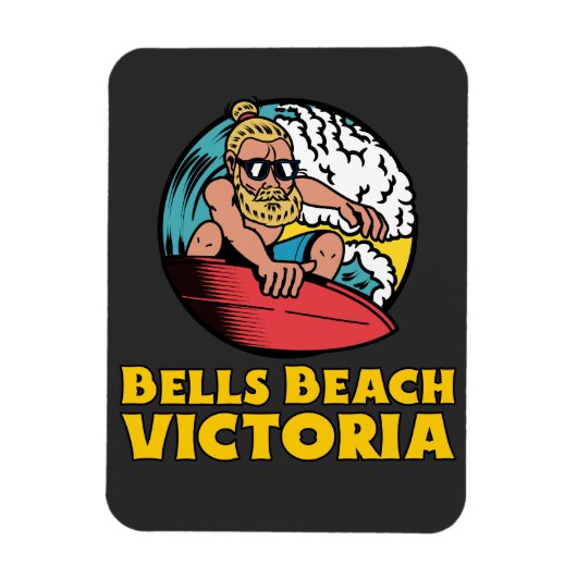 Magnet Flexible plage de Bells Victoria (Vertical)