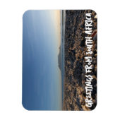 Magnet Flexible Plage de Blouberg Table Mountain Vue Océan (Vertical)